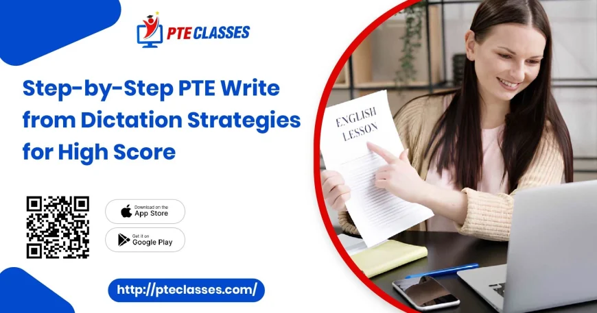 PTE write from dictation strategies