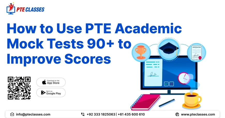 PTE Academic mock tests 90+