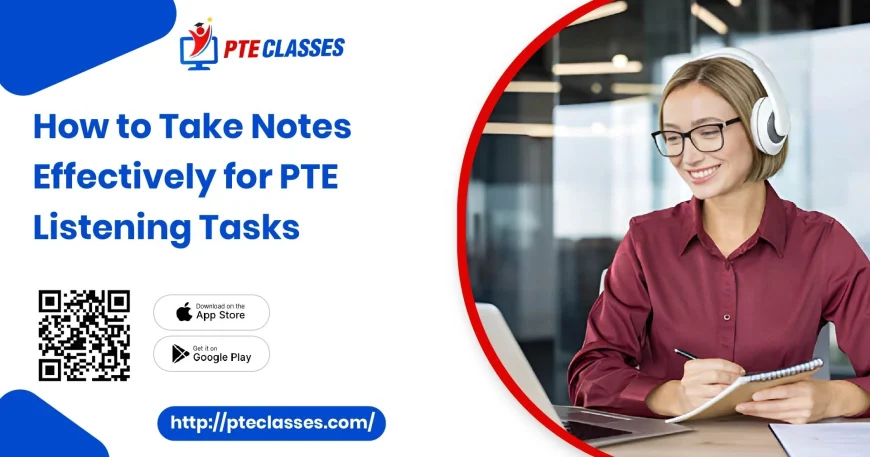 PTE note-taking tips