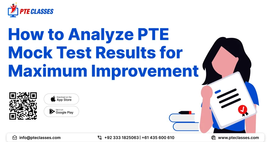 PTE mock test analysis