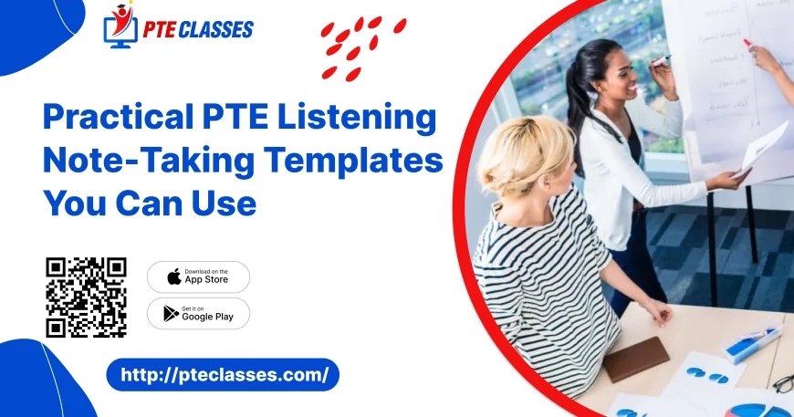 PTE listening templates