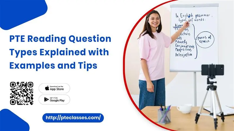 PTE reading question types explained
